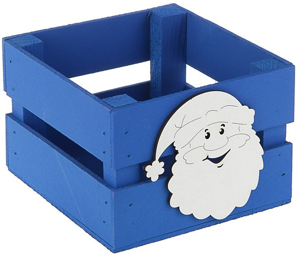 Ящик реечный «Дед мороз» | Новогоднее ассорти