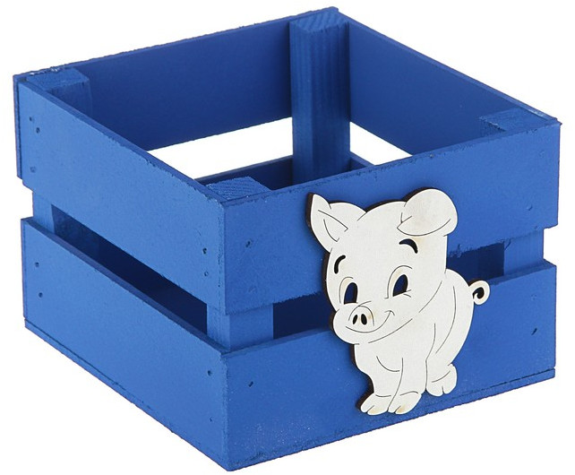 Ящик реечный «Символ нового года» | Новогоднее ассорти