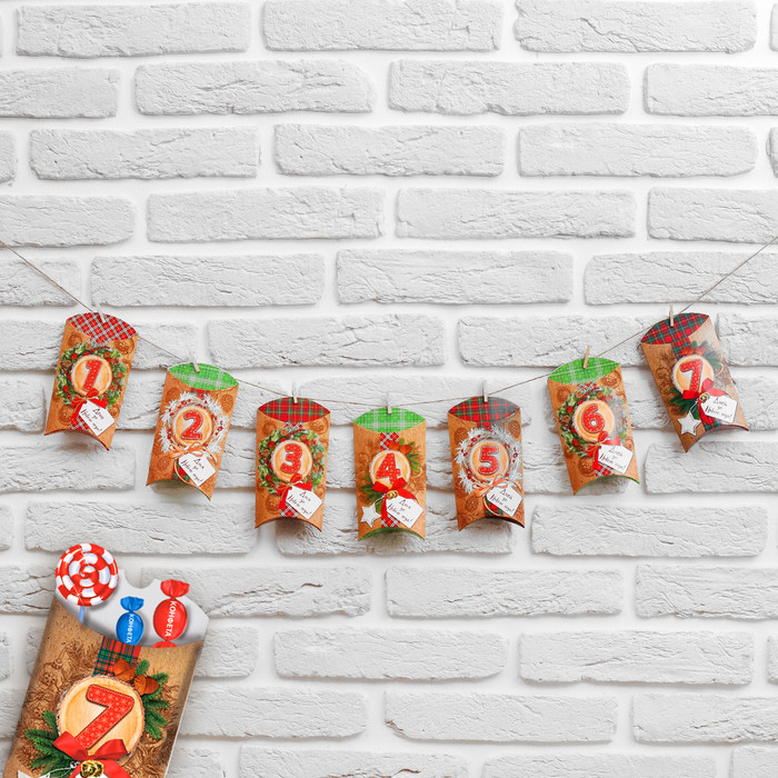 Гирлянда новогодняя «Скоро новый год» | Страна Карнавалия