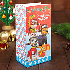 Пакет подарочный без ручек «С новым годом!». Щенячий патруль