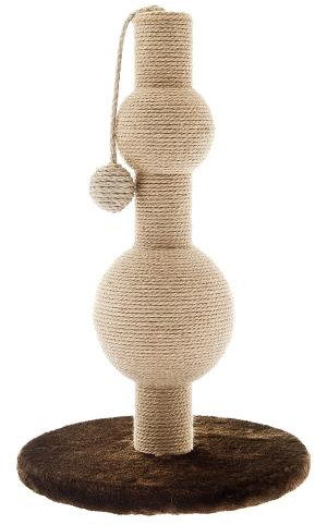 Когтеточка-столбик с мячиком