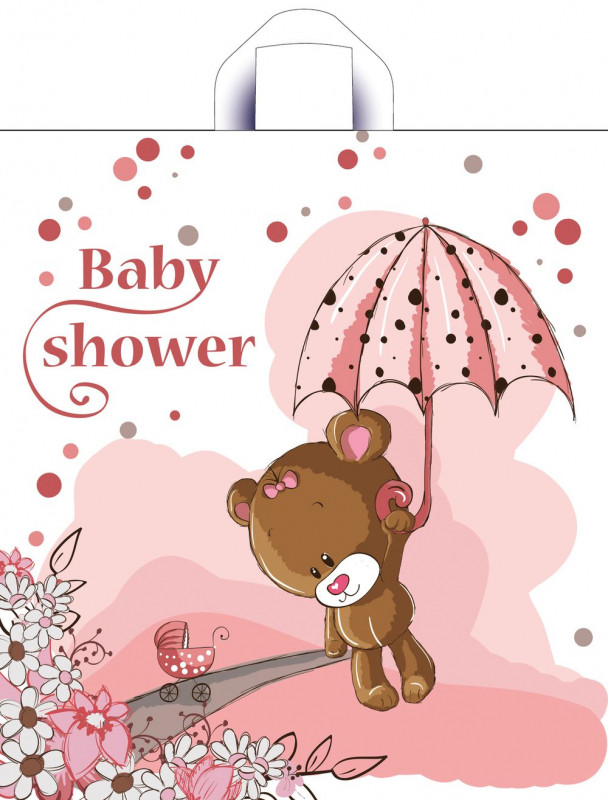 Пакет подарочный «Мой медвежонок» (40х36 см) | ТикоПластик