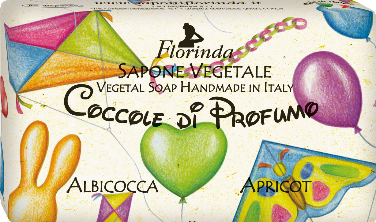 Мыло натуральное ручной работы «Абрикос» | Аромат детства | Florinda