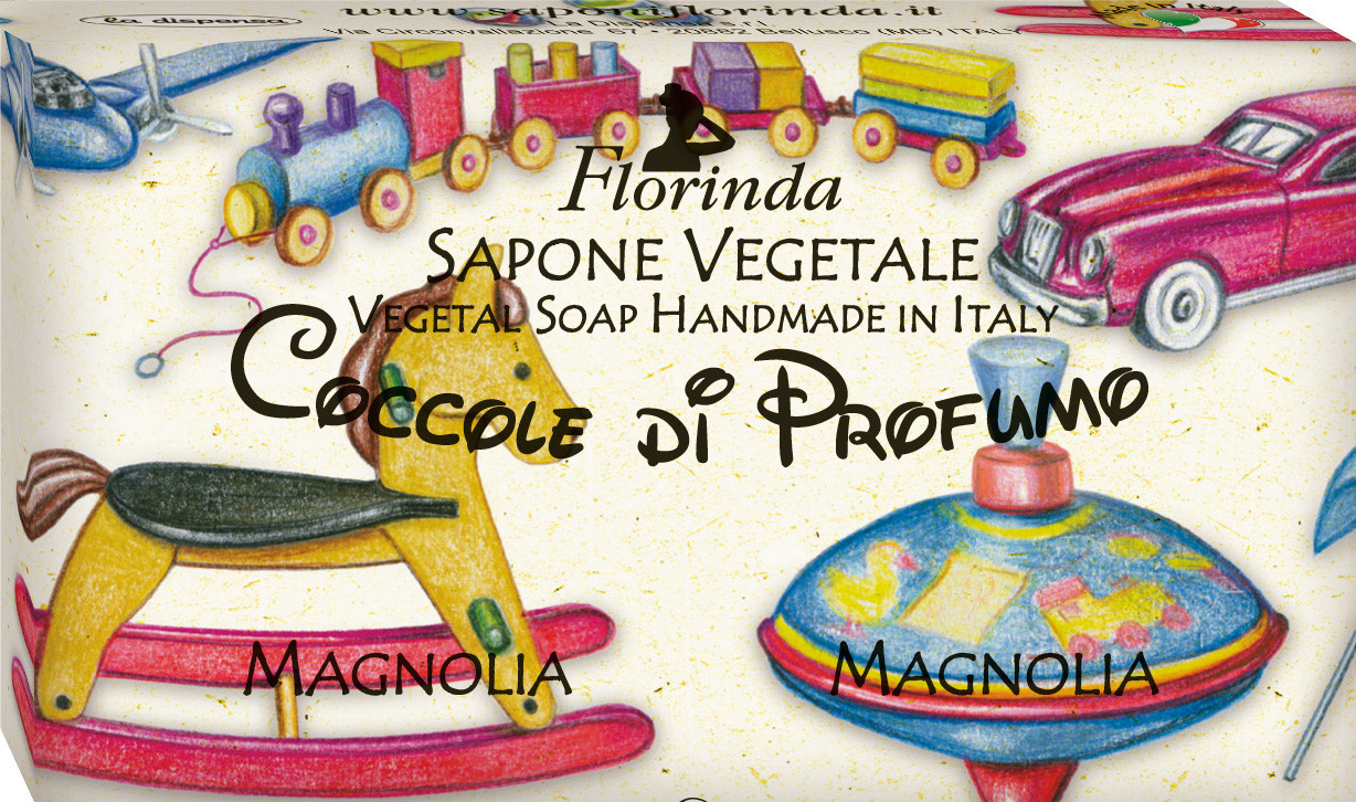 Мыло натуральное ручной работы «Магнолия» | Аромат детства | Florinda