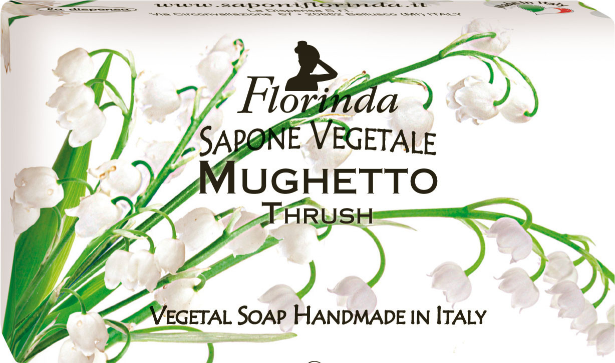 Мыло натуральное ручной работы «Ландыш» | Весенние цветы | Florinda