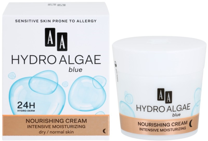 Крем для лица ночной | Hydro Algae Blue | Oceanic S.A.