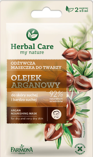 Маска для лица «Аргановое масло» | Herbal Care | Farmona