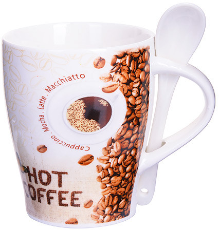Кружка «Coffee» с ложкой
