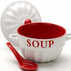 белый/красный