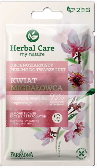 Скраб для лица и губ «Цветок миндаля» | Farmona