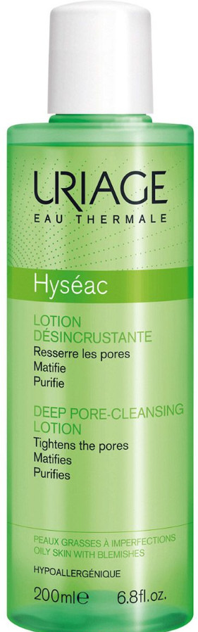 Лосьон для лица очищающий для проблемной кожи | Hyseac | Uriage