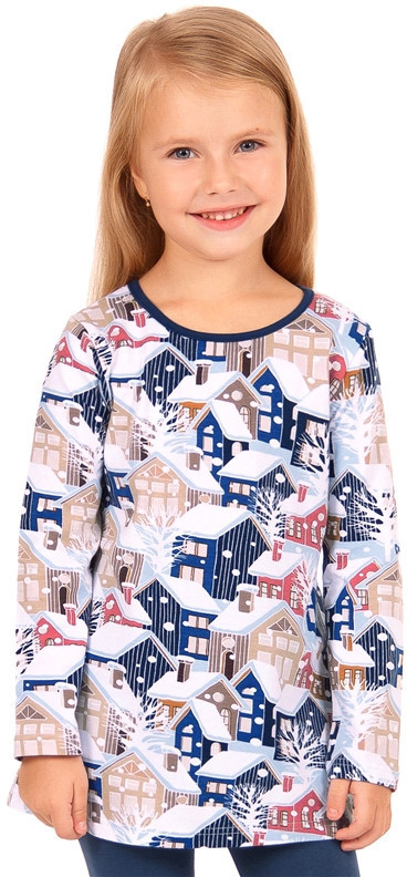 Джемпер для девочек | Зимушка-зима | Апрель