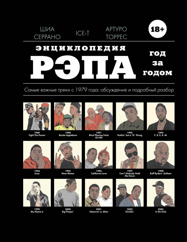 Энциклопедия рэпа. Год за годом. Самые важные треки c 1979 года | Подарочные издания. Музыка