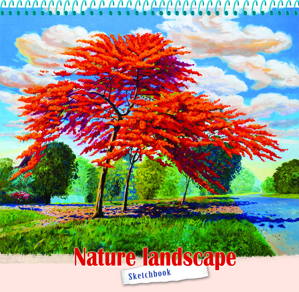 Скетчбук «Деревья осенью» | Проф-Пресс