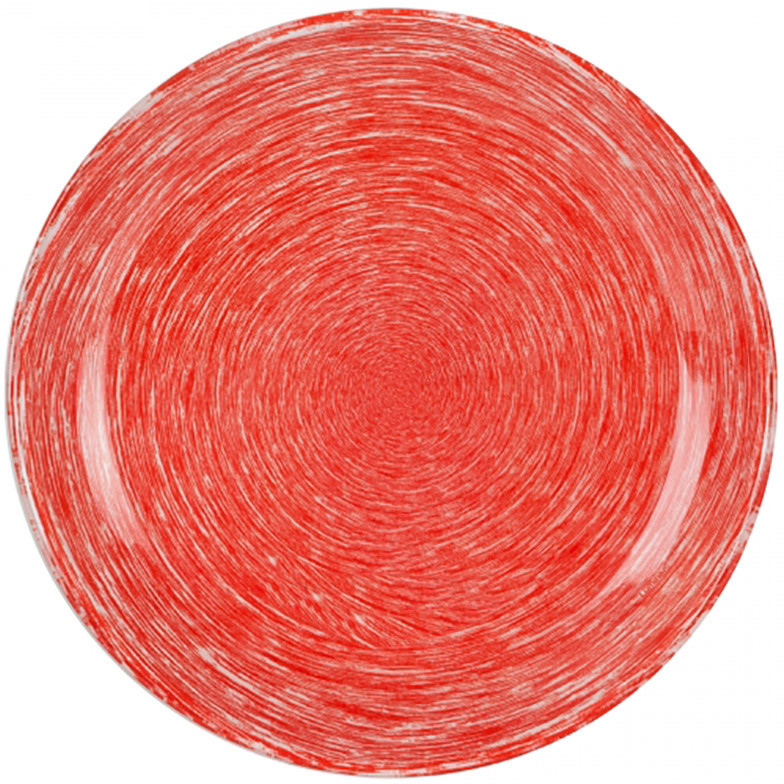 Тарелка обеденная «Brush Mania Red» | Brush Mania | Luminarc