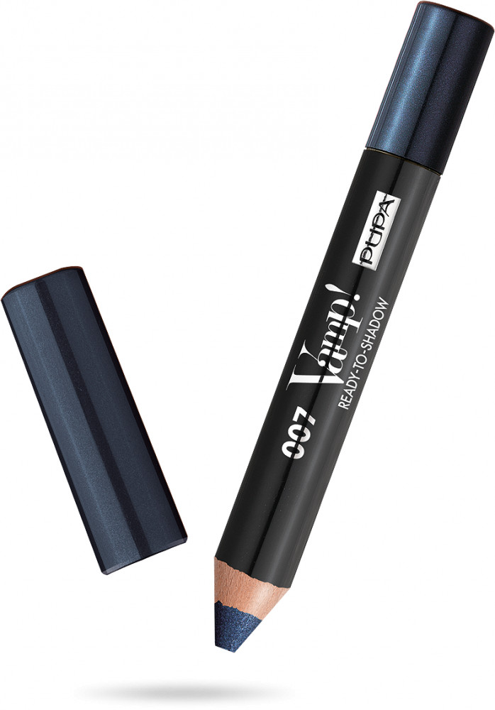 Карандаш-тени для век, оттенок 007 Smoky blue | Vamp! | Pupa