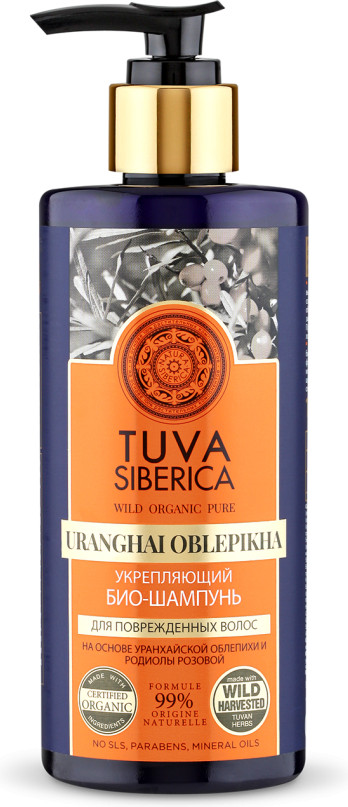 Шампунь для волос укрепляющий | Tuva Siberica | Natura Siberica