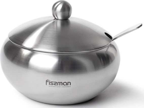 Сахарница со стальной крышкой | Fissman