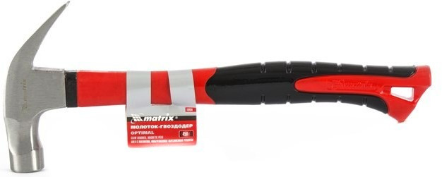Молоток-гвоздодер (боек с магнитом) | Optimal | Matrix MTX