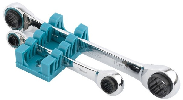 Набор ключей кнакидных с трещоткой (реверсивные) | Gross