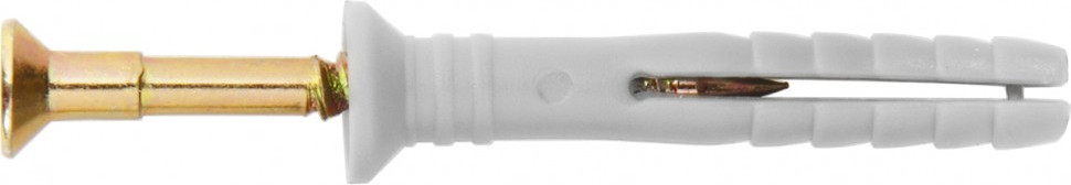 Дюбель-гвоздь с потайным бортиком | Сибртех