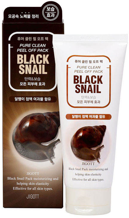 Маска-пленка очищающая | Black Snail | Jigott