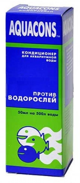 Кондиционер для воды «Против водорослей» | Aquacons