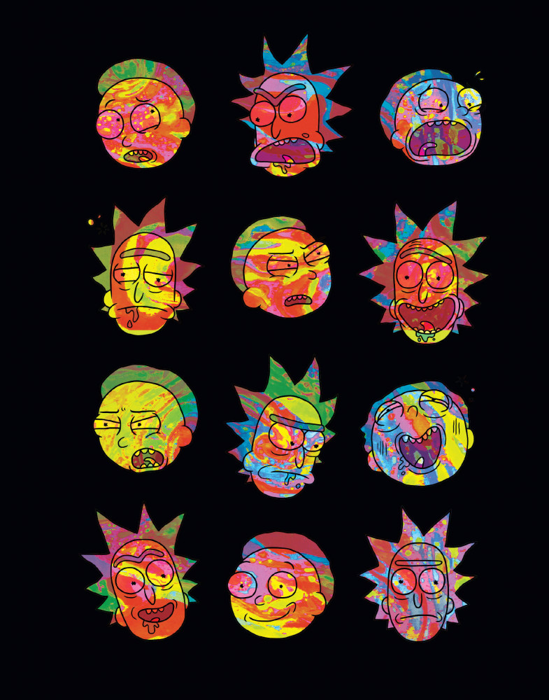 Прикольный ежедневник | Рик и Морти. Канцтовары