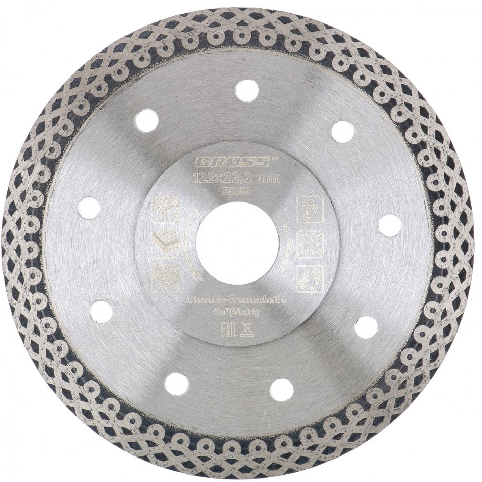 Диск алмазный (сплошной) | Jaguar | Gross