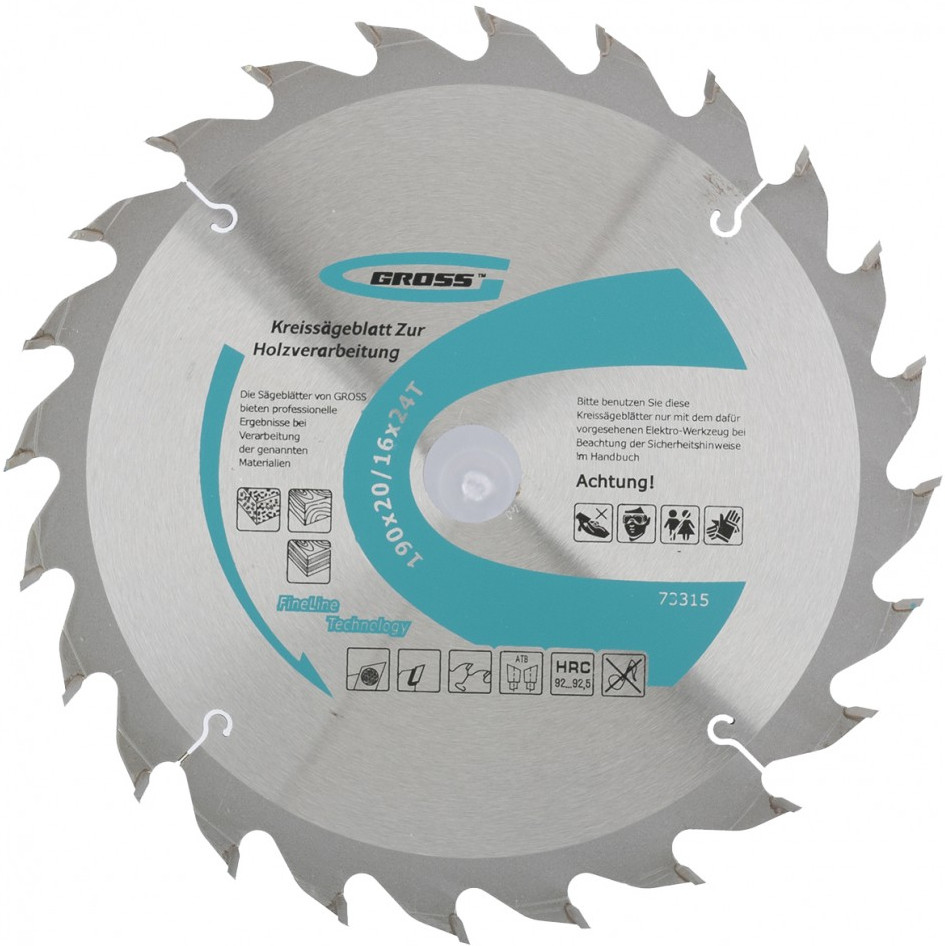 Диск пильный по дереву | Gross