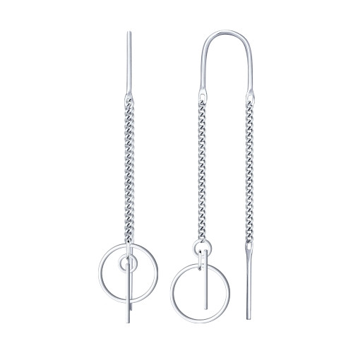 Серьги из серебра | SOKOLOV