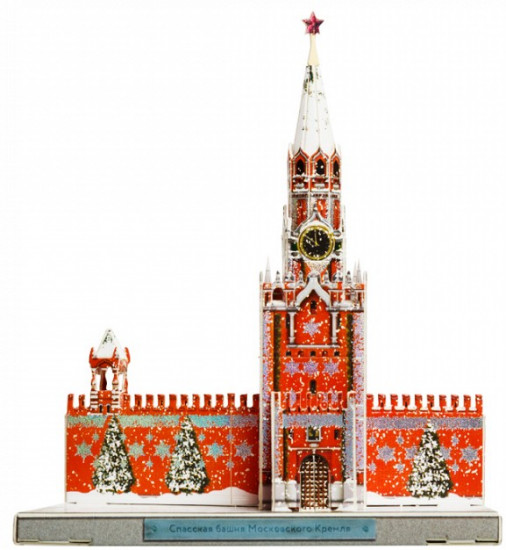 Модель сборная «Спасская Башня Московского Кремля»