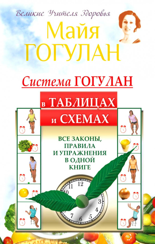 Система Гогулан в таблицах и схемах. Все законы, правила и упражнения в одной книге | Великие учителя здоровья