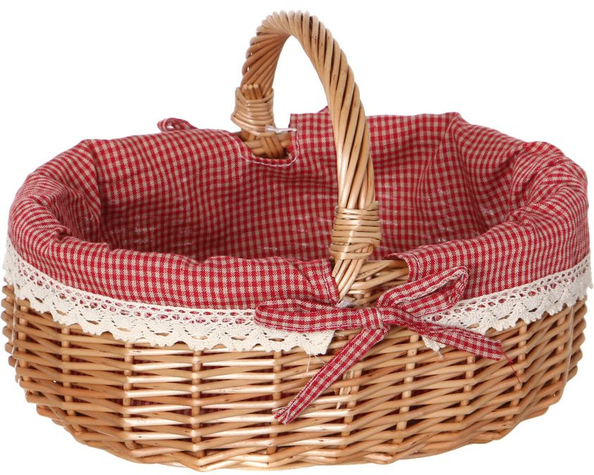 Корзинка с ручкой | Плетенка | Lefard