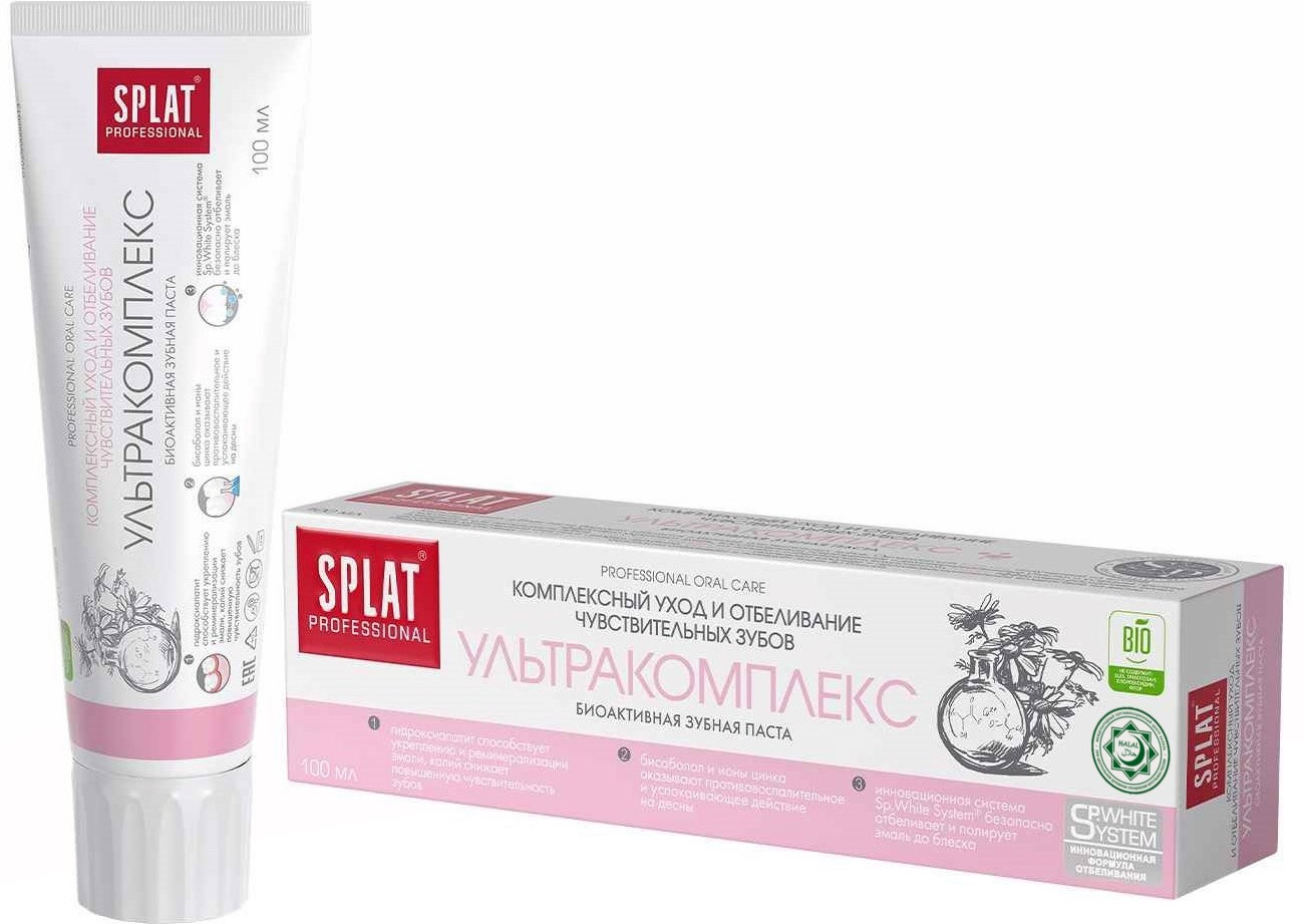 Зубная паста «Ультракомплекс» | Professional | Splat