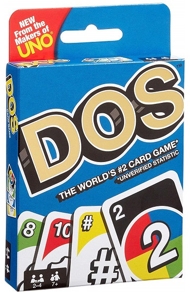 Карточная игра «Dos» | Uno | Mattel. Inc.