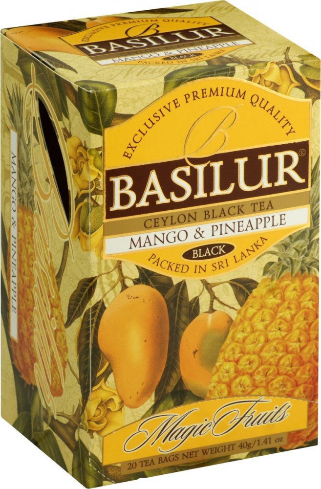 Чай пакетированный «Манго и ананас» | Волшебные фрукты | Basilur