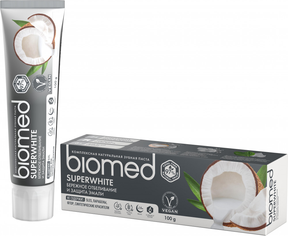 Зубная паста «Superwhite» | Biomed