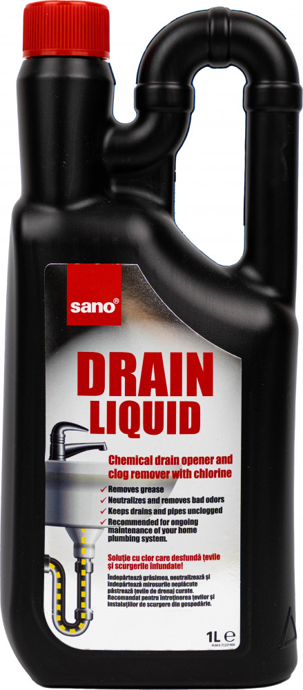 Средство для прочистки труб «Drain» | Sano