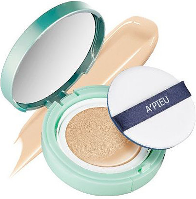 Кушон для макияжа «Air-Fit Cushion SPF50+/PA+++», оттенок 23 Натуральный бежевый