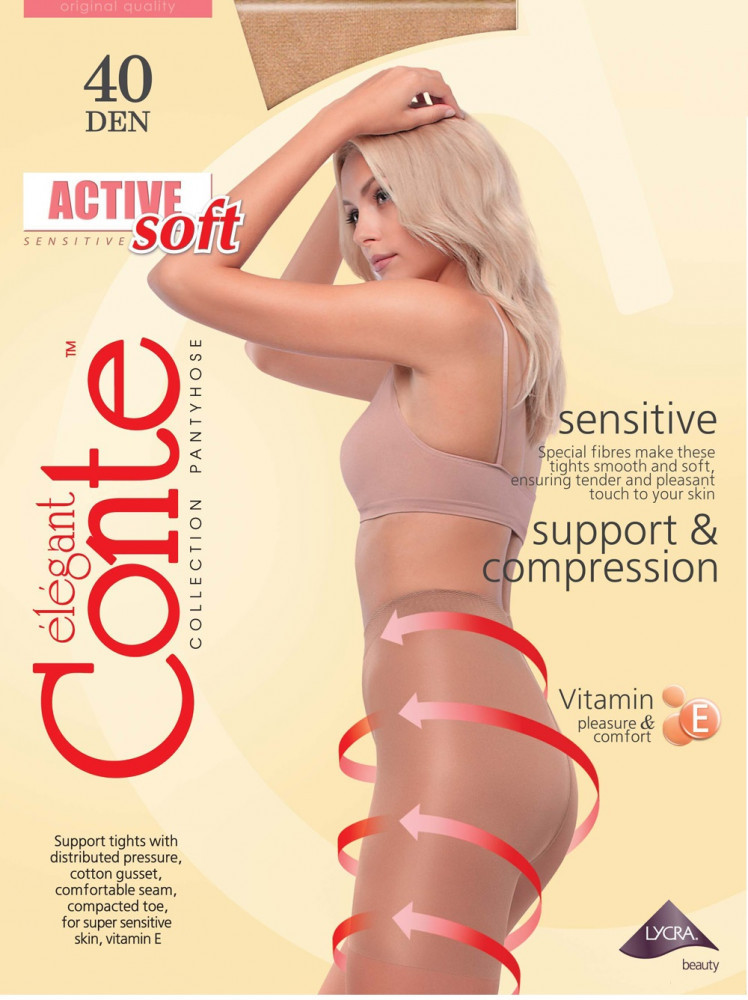 Колготки женские | Active soft | Conte Elegant