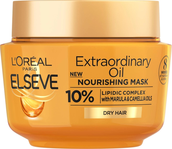 Маска для волос «Роскошь 6 масел» легкая питательная маска для волос, нуждающихся в питании | Elseve