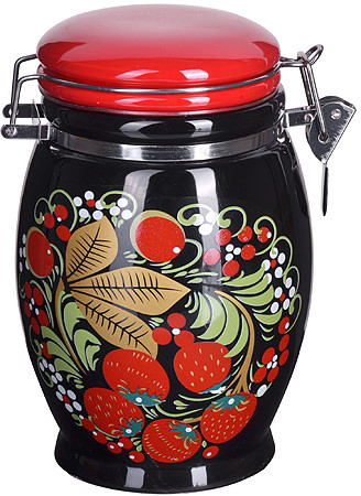 Банка для сыпучих продуктов «Брусника» | Брусника | Loraine