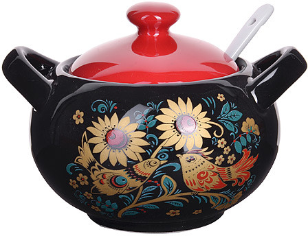 Сахарница с ложкой «Птички» | Птички | Loraine