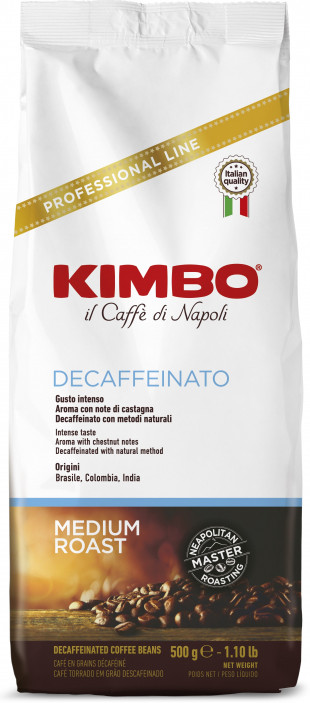 Кофе в зернах «Decaffinato» | Espresso | Kimbo