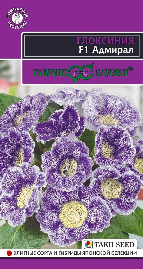 Семена. Глоксиния F1 «Адмирал» | Эксклюзив