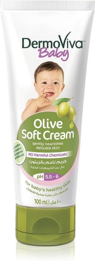 Крем детский на основе оливкового масла | Baby | Dermoviva