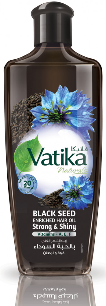 Масло для волос с экстрактом черного тмина | Enriched Hair Oil | Vatika Naturals