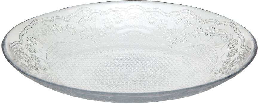 Тарелка овальная «Лейси» | Lacy | Pasabahce