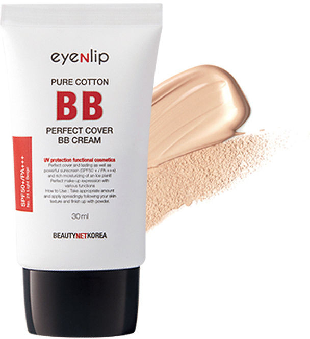 BB-крем SPF50+/PA+++, тон 21 Light Beige | Eyenlip beauty